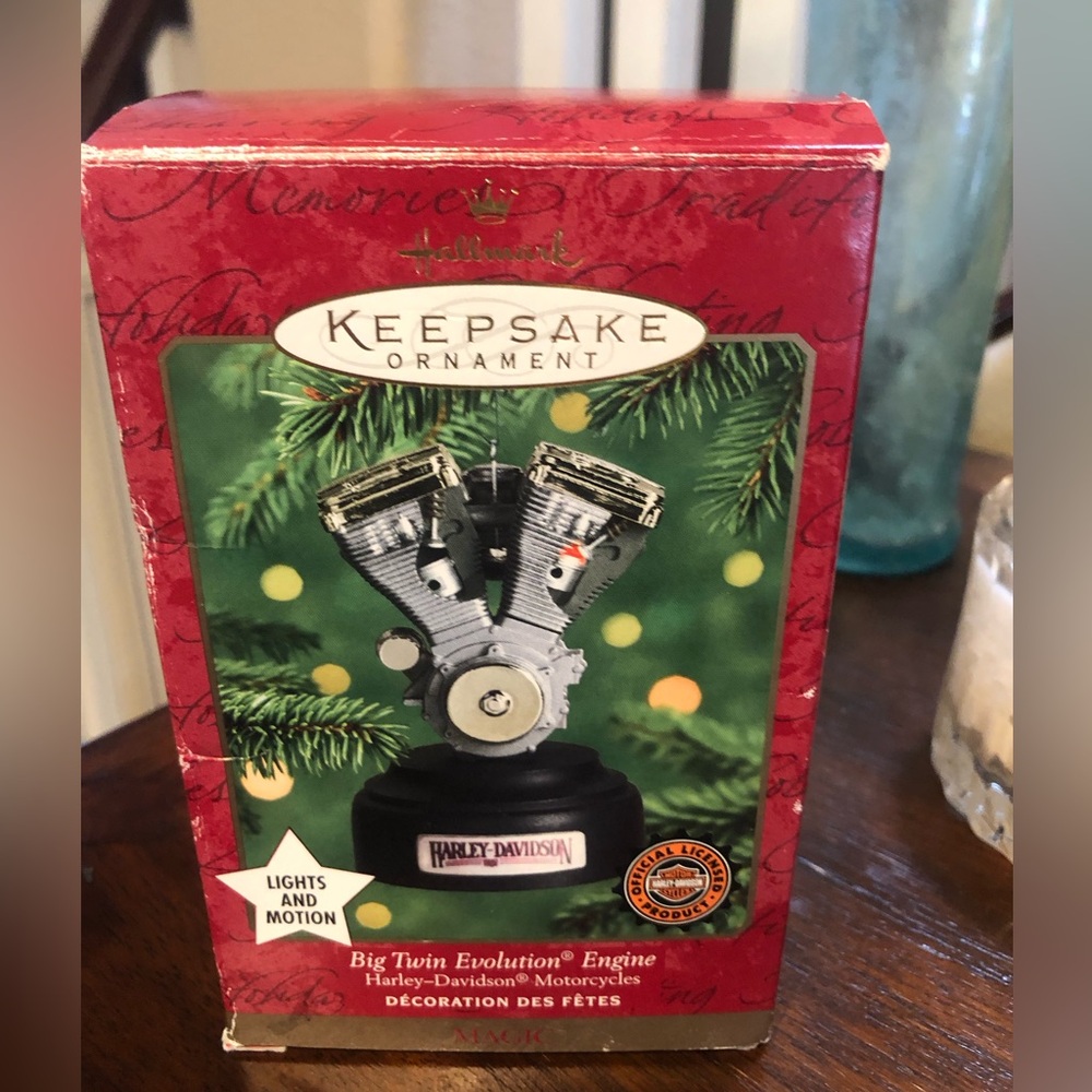 Vintage Hallmark Keepsake Twin Engine Christmas Ornament from 2000